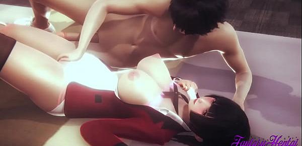  Kakegugui Hentai 3D - Janabi Enjoy doing sex   - anime manga japanese Porn
